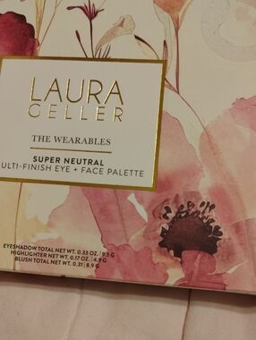 Laura Geller Floral Pink & Gold Eye + Face Palette